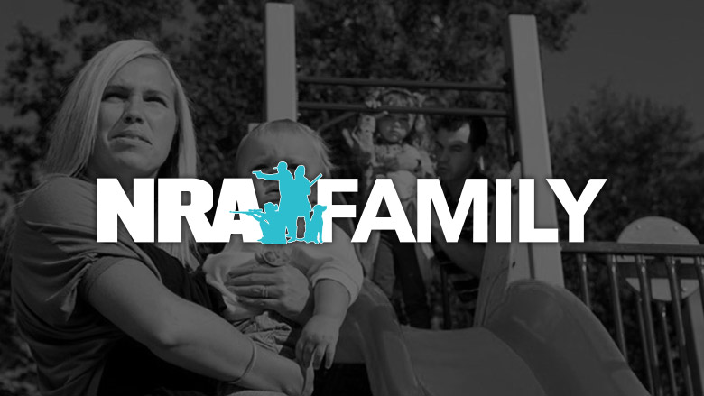 NRA Family Logo on a Dark Background