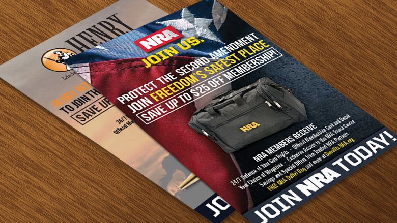 Free "Join the NRA" Insert Flyers for Retailers