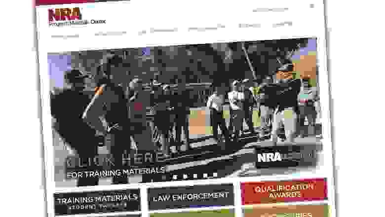 NRA Program Materials Web Site Screen Cap