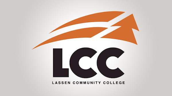 Lassen Community College Logo on a White Background